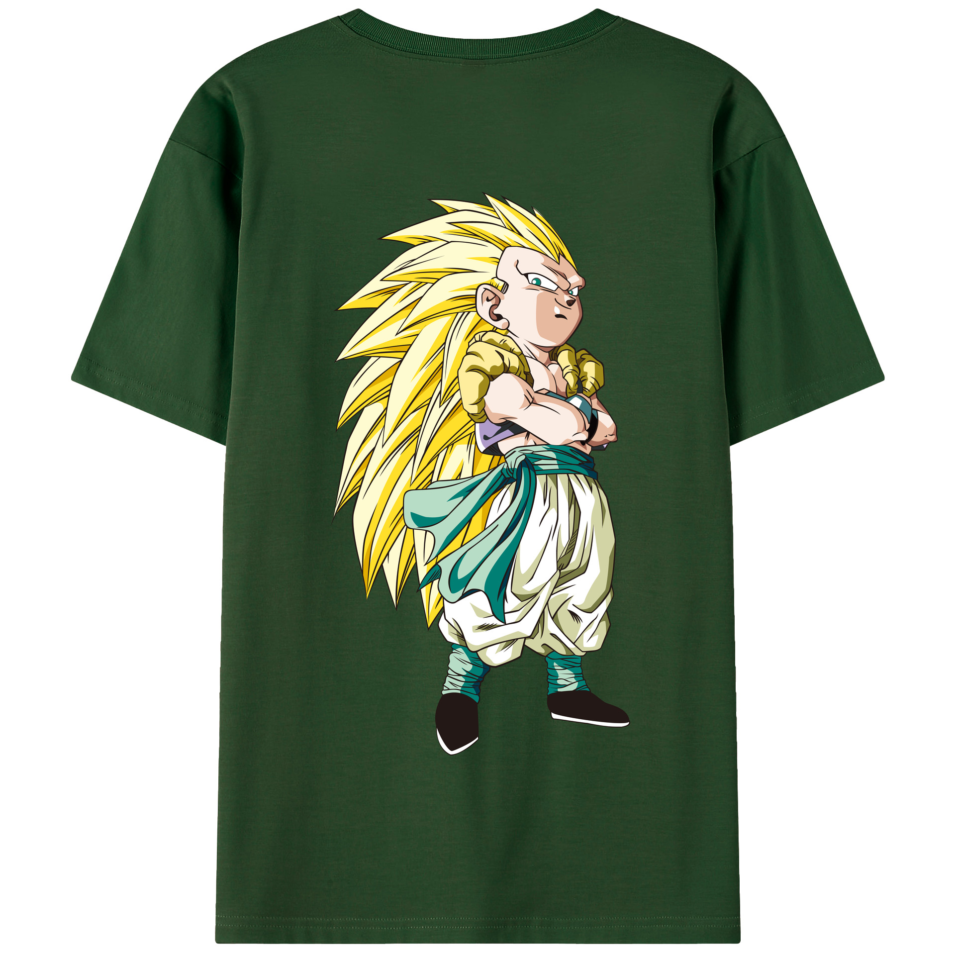 （画像用） ドラゴンボール ベジット DRAGON BALL Vegetto 綿100％半袖Tシャツ（背面プリント）